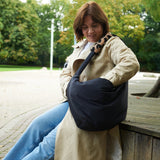 Lukkily - LUKKILY BAG #2 Tragetasche | Black / Leo - ROSA ECK - Mom Bag, Schwarz,