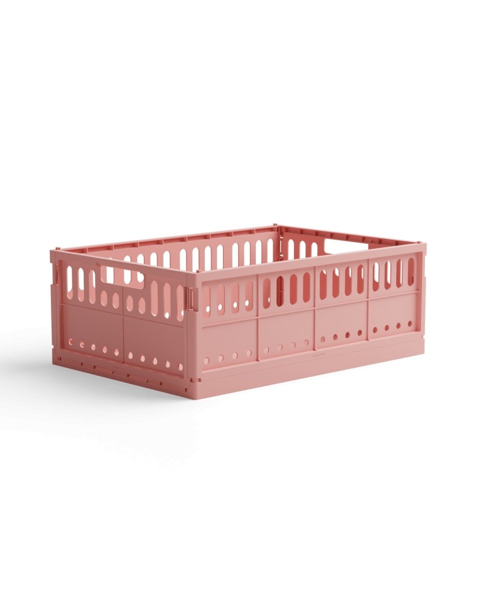 Made Crate - Klappbox Maxi Candyfloss Pink - ROSA ECK - Pink, Rosa,