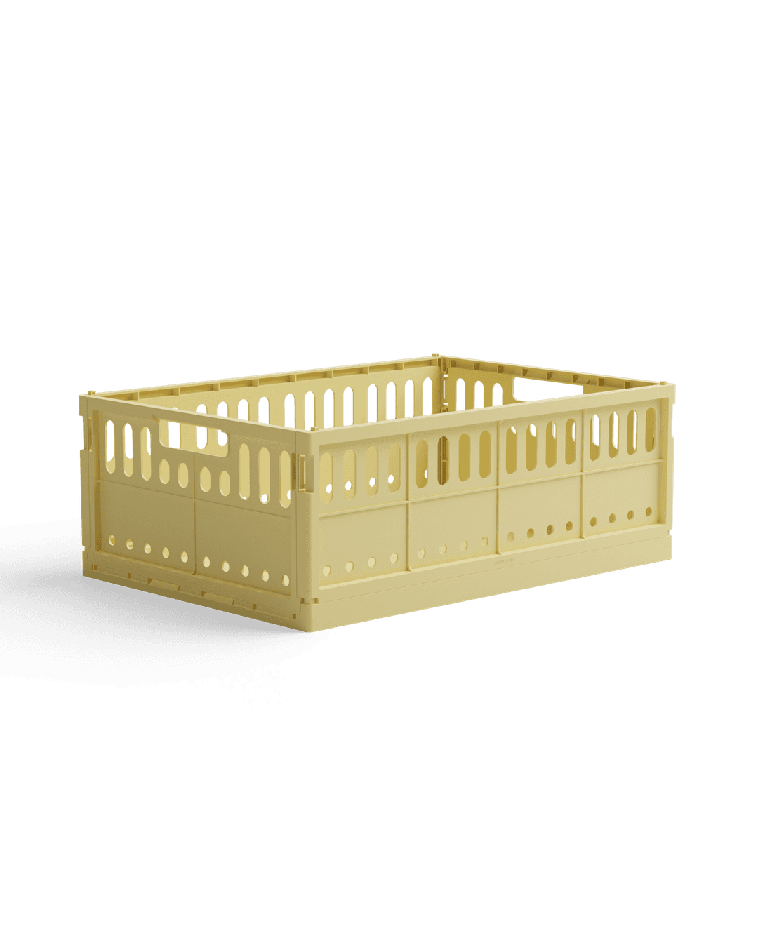Made Crate - Klappbox Maxi Lemon Cream - ROSA ECK - Gelb, ,