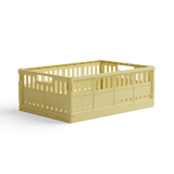 Made Crate - Klappbox Maxi Lemon Cream - ROSA ECK - Gelb, ,