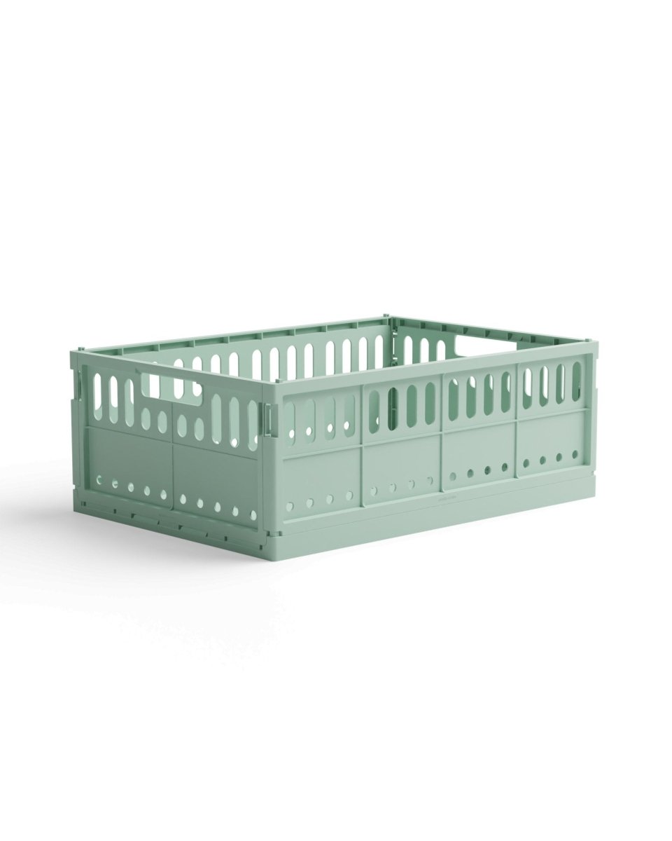 Made Crate - Klappbox Maxi Minty - ROSA ECK - Grün, ,