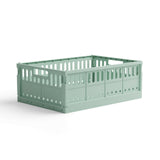 Made Crate - Klappbox Maxi Minty - ROSA ECK - Grün, ,