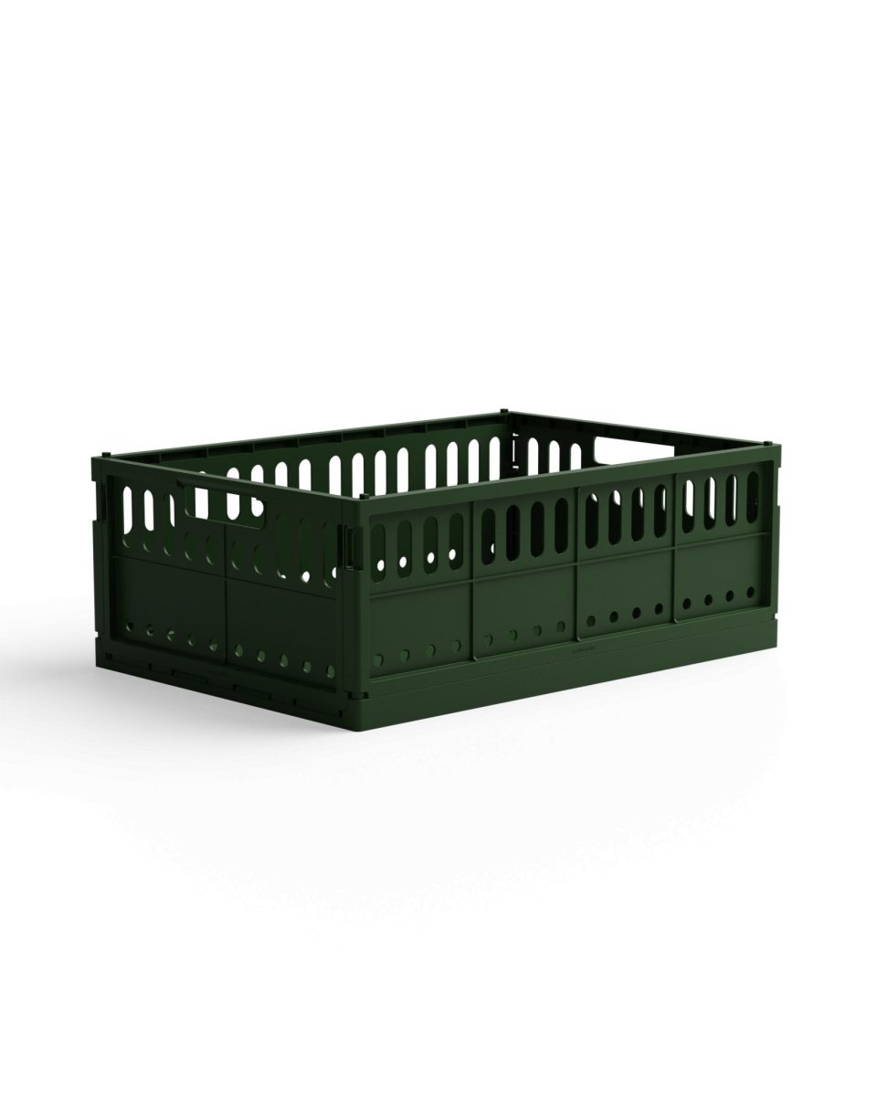 Made Crate - Klappbox Maxi Racing Green - ROSA ECK - Grün, ,