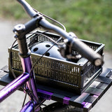 Made Crate - Klappbox Midi Blue Grey - ROSA ECK - Blau, ,