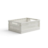 Made Crate - Klappbox Midi Milk - ROSA ECK - Weiß, ,
