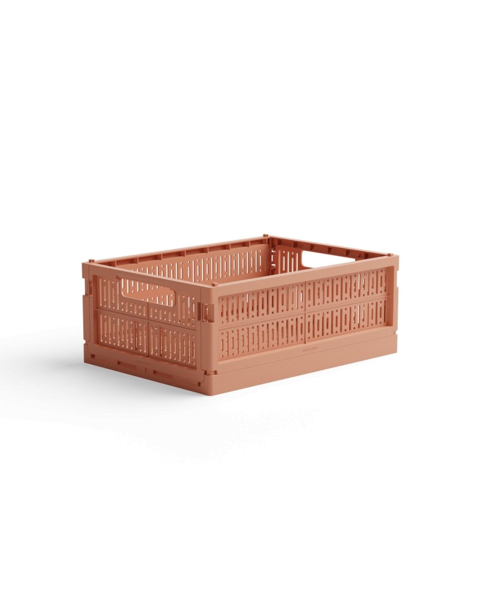 Made Crate - Klappbox Midi Peachy - ROSA ECK - Orange, ,
