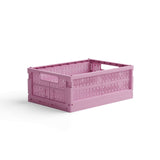 Made Crate - Klappbox Midi Soft Fuchsia - ROSA ECK - Pink, ,