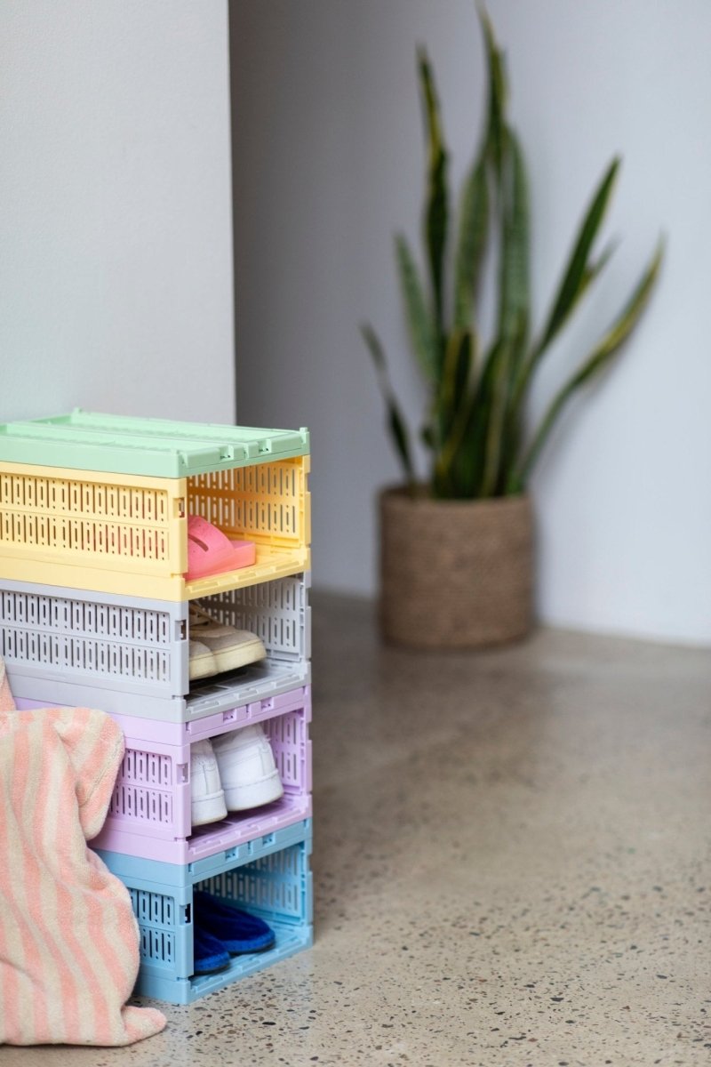 Made Crate - Klappbox Midi Spring Green - ROSA ECK - Grün, ,