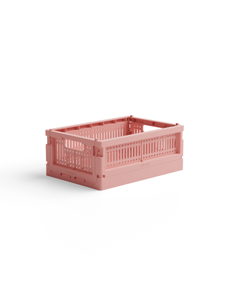 Made Crate - Klappbox Mini Candyfloss Pink - ROSA ECK - Pink, ,