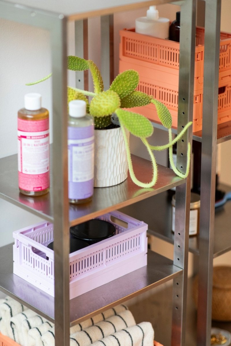 Made Crate - Klappbox Mini Lilac - ROSA ECK - Flieder, Lila,