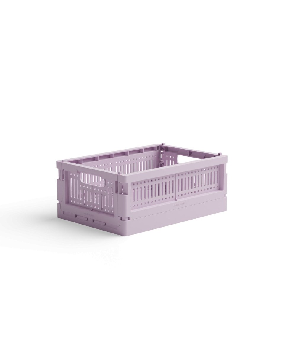 Made Crate - Klappbox Mini Lilac - ROSA ECK - Flieder, Lila,