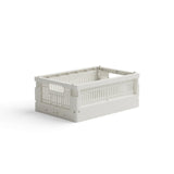 Made Crate - Klappbox Mini Milk - ROSA ECK - Weiß, ,