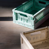 Made Crate - Klappbox Mini Minty - ROSA ECK - Grün, ,