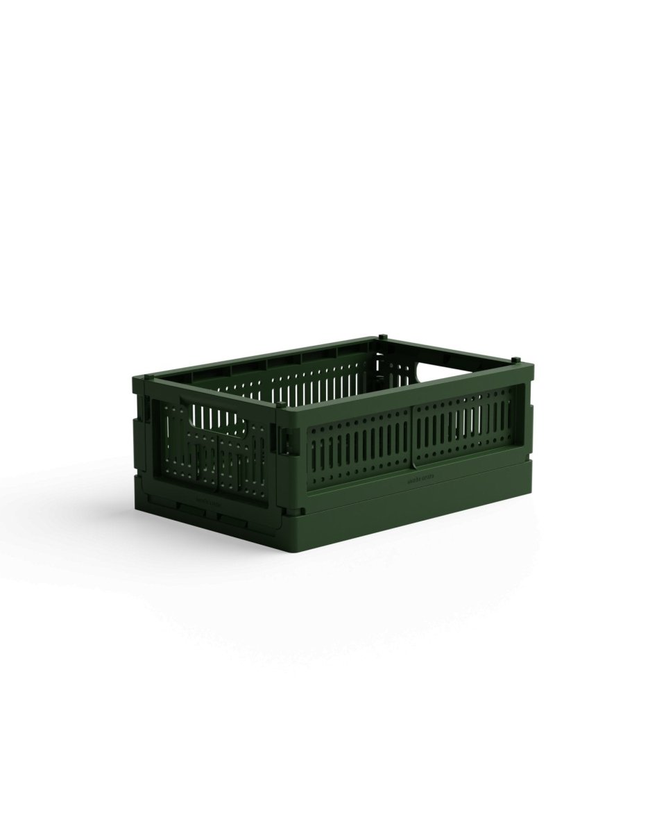 Made Crate - Klappbox Mini Racing Green - ROSA ECK - Grün, ,