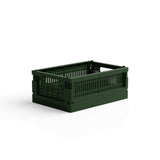 Made Crate - Klappbox Mini Racing Green - ROSA ECK - Grün, ,