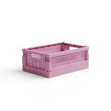 Made Crate - Klappbox Mini Soft Fuchsia - ROSA ECK - Pink, ,