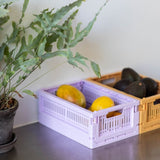 Made Crate - Klappbox Mini Soft Fuchsia - ROSA ECK - Pink, ,