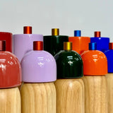 MAEGEN - Großer Salz - und Pfefferstreuer | Lilac/Red - Salz - und Pfefferstreuer - ROSA ECK Concept Store