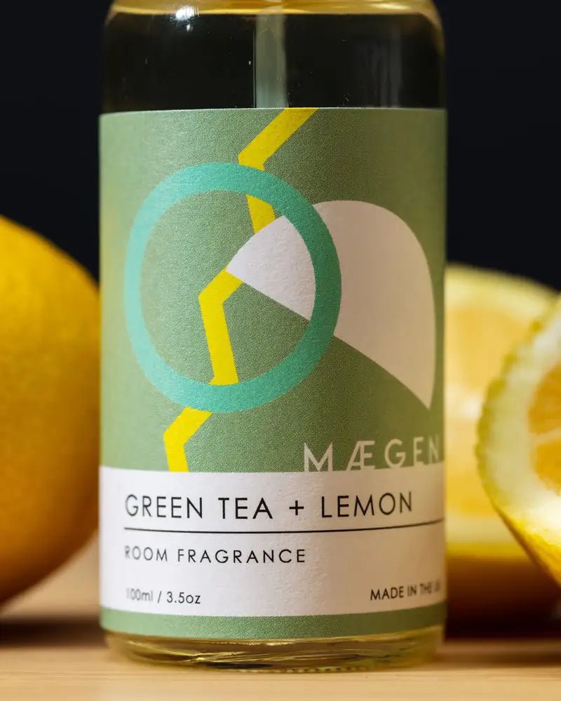 MAEGEN - Raumspray (100 ml) • Grüner Tee & Zitrone - Lufterfrischer - ROSA ECK Concept Store