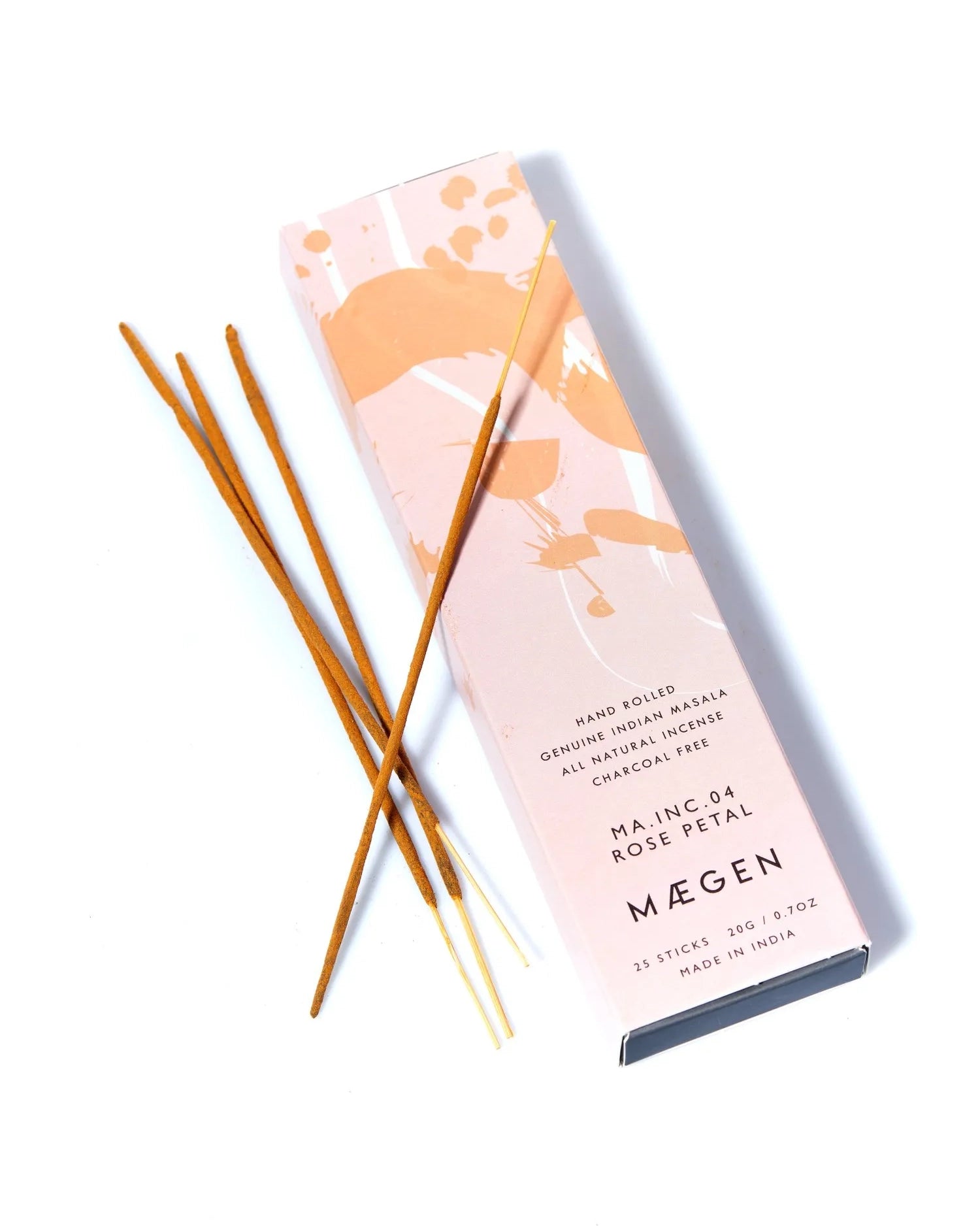 MAEGEN - ROSA PETAL Räucherstäbchen (25 Stück) - Räucherstäbchen - ROSA ECK Concept Store