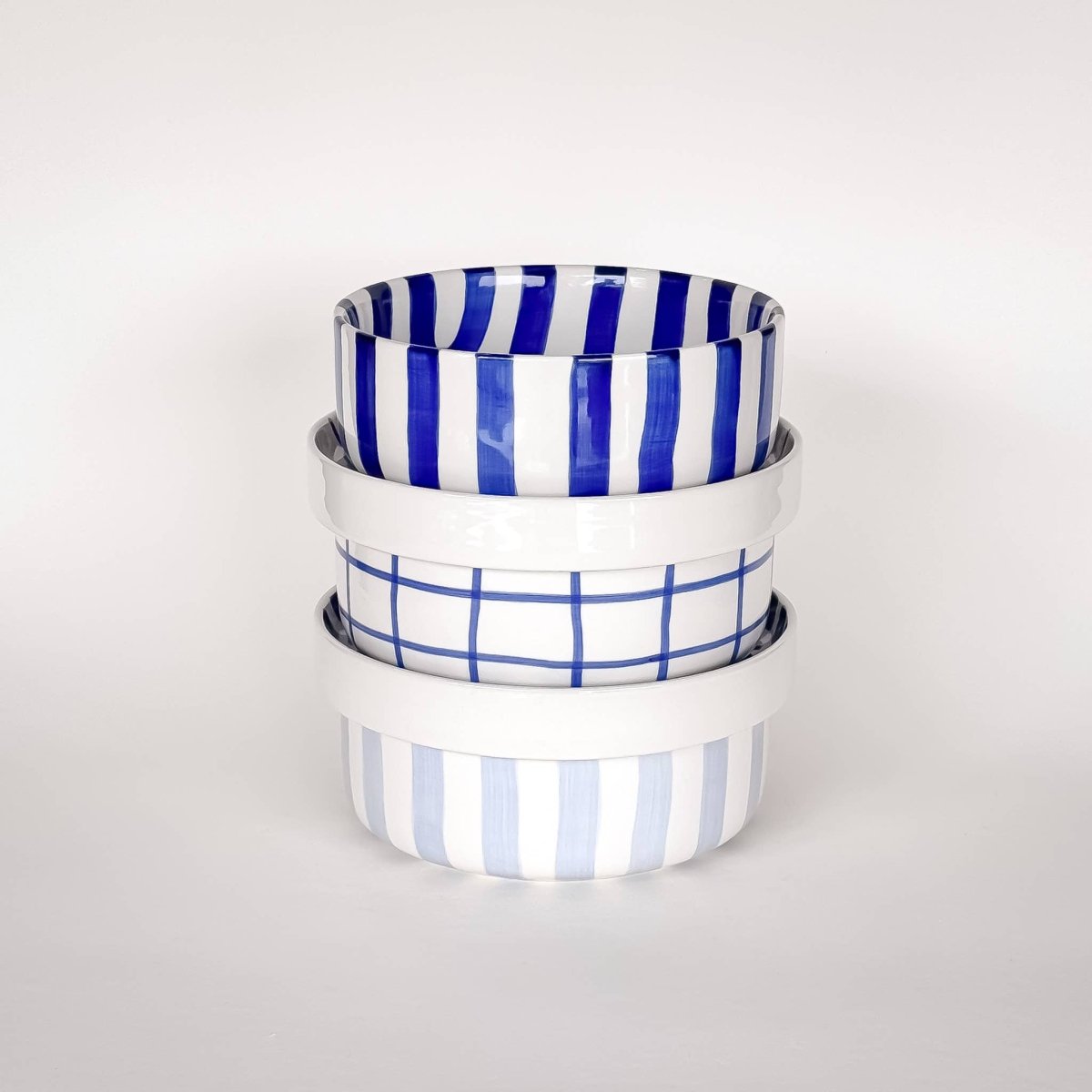 Magazin Minori - STRIPES Kleiner Teller • mare blue - Teller - ROSA ECK Concept Store