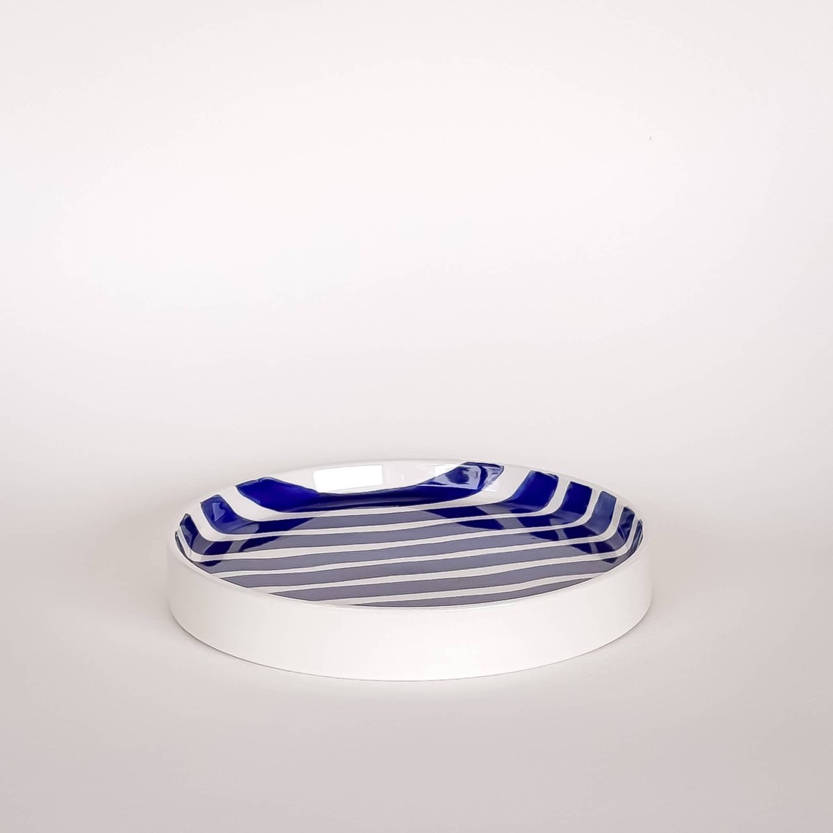 Magazin Minori - STRIPES Kleiner Teller • mare blue - Teller - ROSA ECK Concept Store