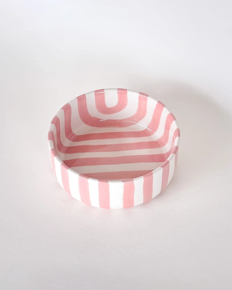 Magazin Minori - STRIPES Schale (600 ml) • incanto rose - ROSA ECK Concept Store