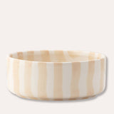 Magazin Minori - STRIPES Schale | boho beige - ROSA ECK - Beige, Schüssel,