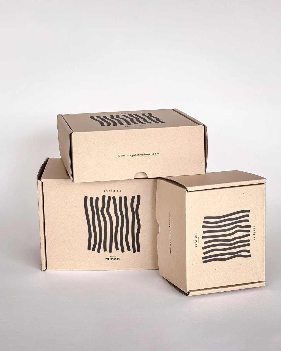 Magazin Minori - STRIPES Tasse (300 ml) • gentle green - Kaffee - und Teetasse - ROSA ECK Concept Store