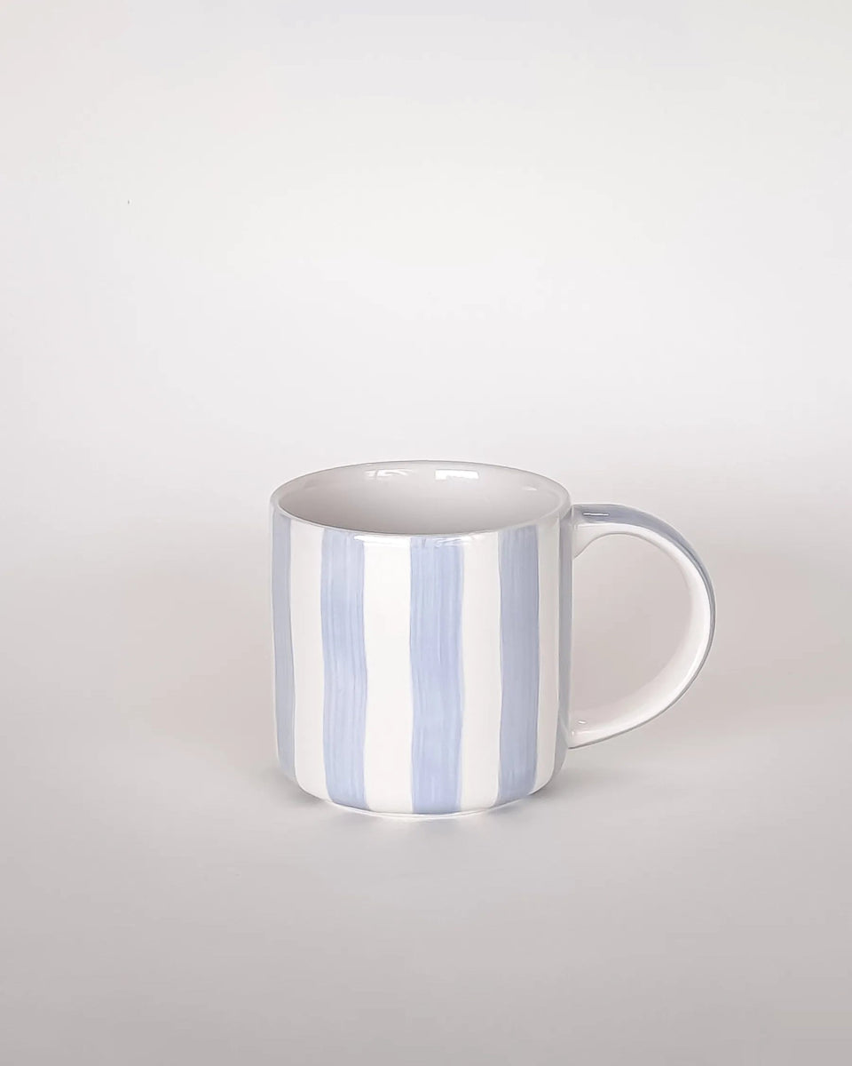 Magazin Minori - STRIPES Tasse (300 ml) • morning azzurro - ROSA ECK Concept Store