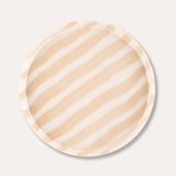 Magazin Minori - STRIPES Teller | boho beige - ROSA ECK - Beige, ,