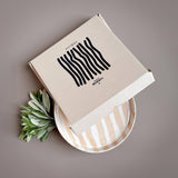 Magazin Minori - STRIPES Teller | boho beige - ROSA ECK - Beige, ,