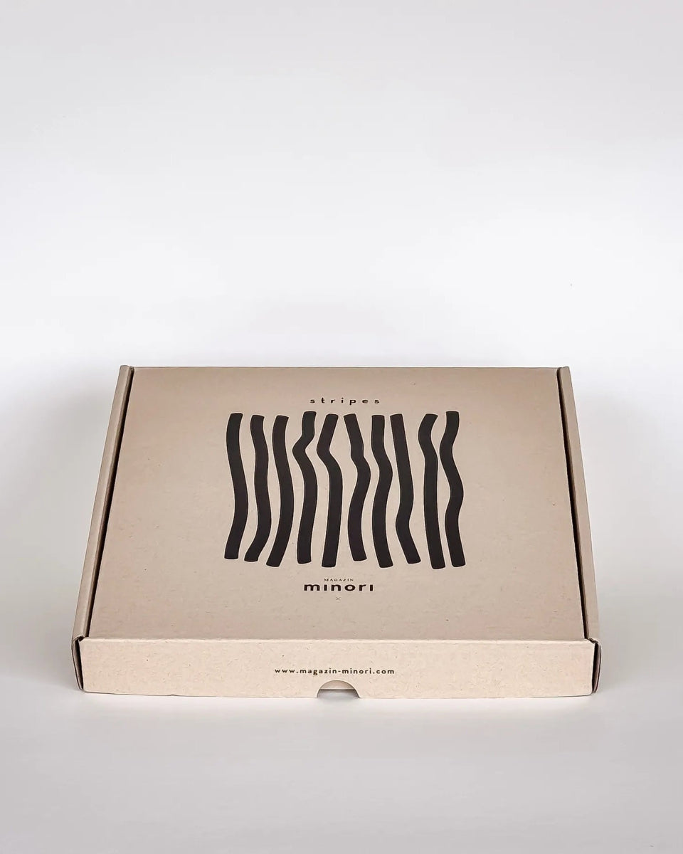 Magazin Minori - STRIPES Teller • gentle green - Teller - ROSA ECK Concept Store