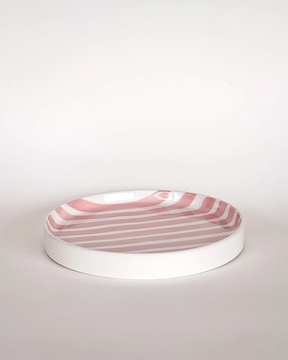 Magazin Minori - STRIPES Teller • incanto rose - Teller - ROSA ECK Concept Store