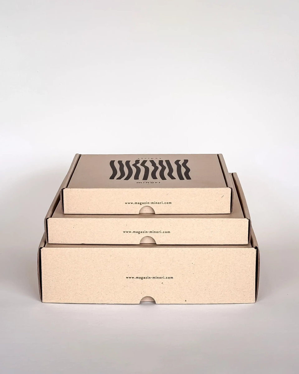 Magazin Minori - STRIPES Teller • morning azzurro - Teller - ROSA ECK Concept Store