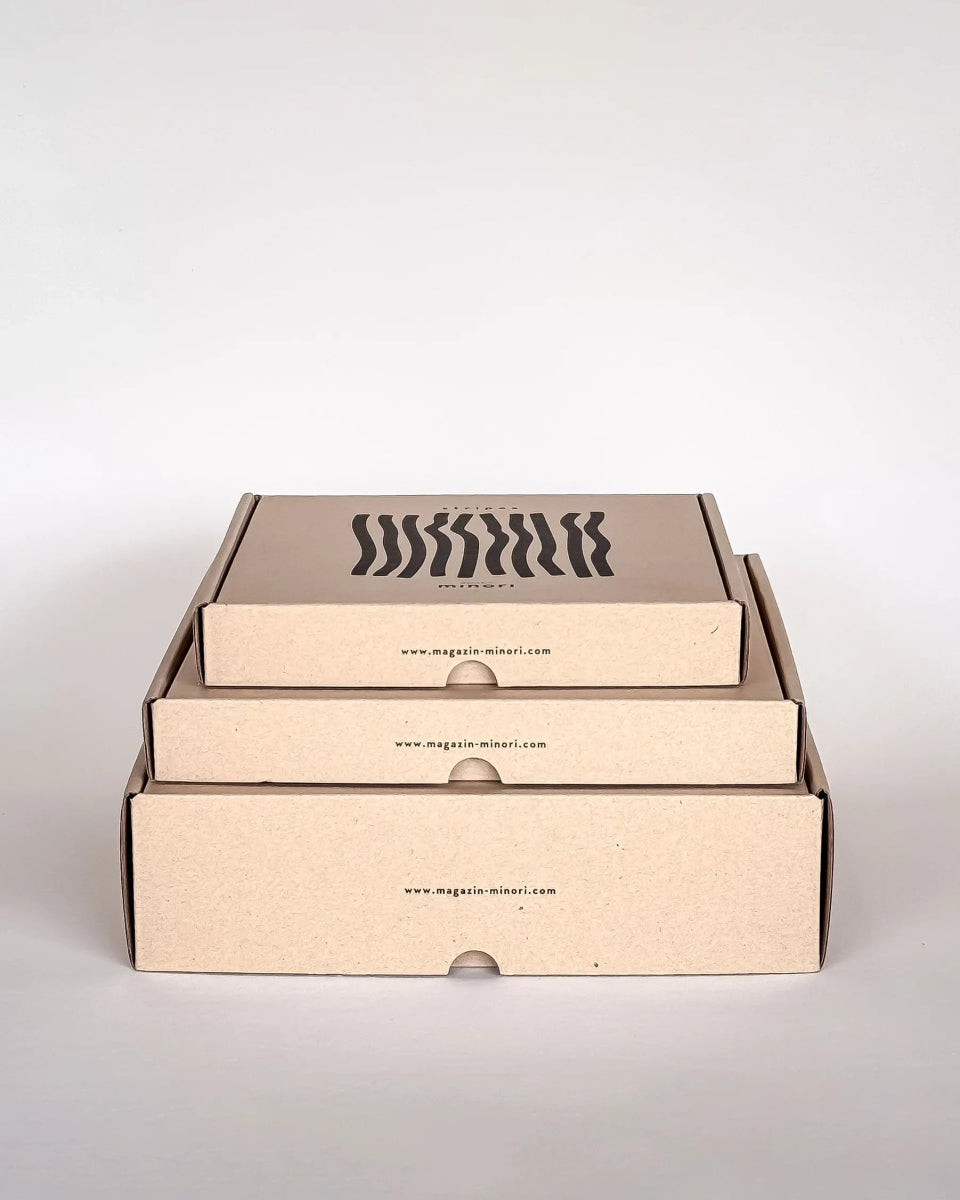 Magazin Minori - STRIPES Teller • tramonto red - Teller - ROSA ECK Concept Store
