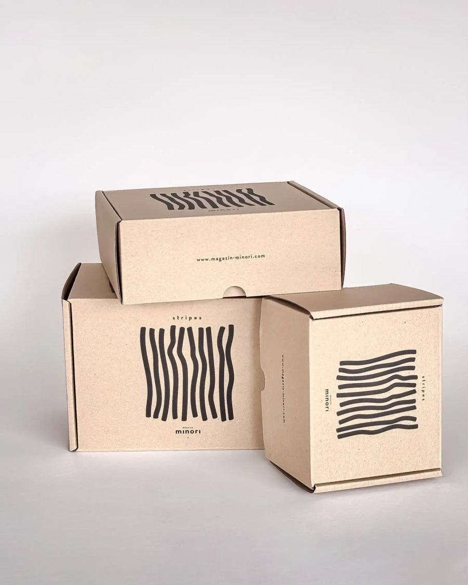 Magazin Minori - STRIPES Vase • mare blue - Vase - ROSA ECK Concept Store