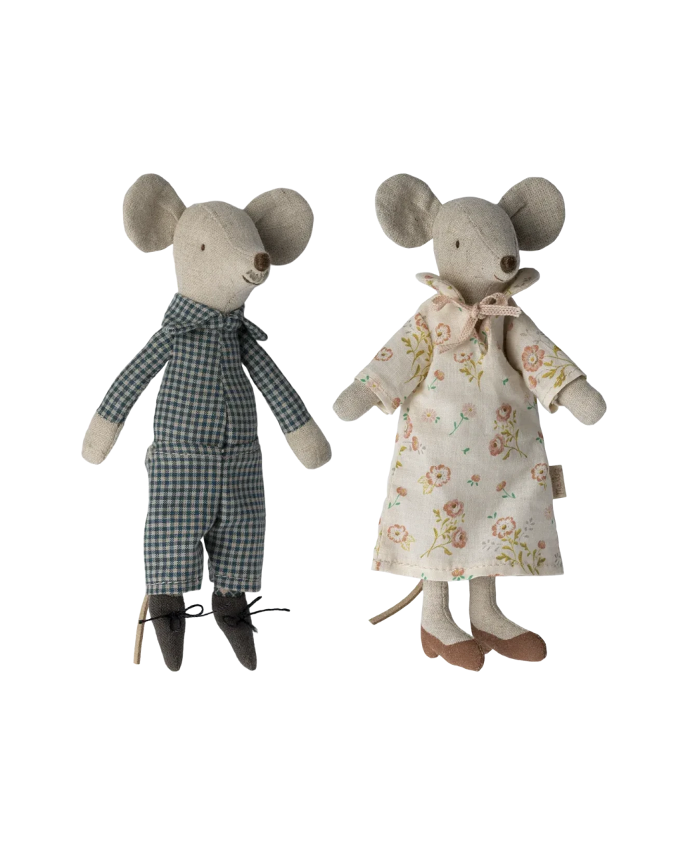Maileg - Maileg Oma und Opa Maus in Box - Spielzeug - ROSA ECK Concept Store