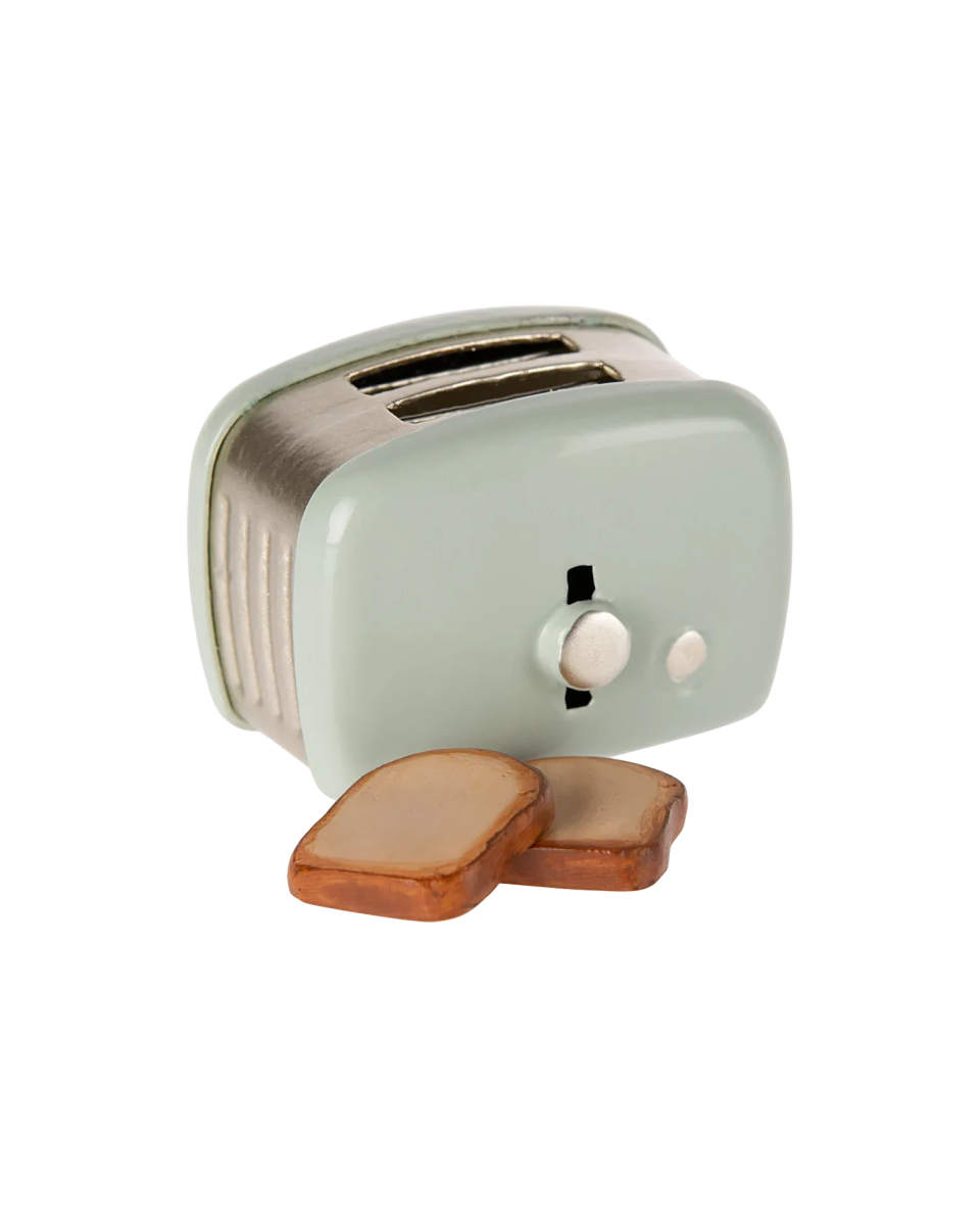 Maileg - Maileg Toaster für Puppenhaus • Minzgrün - Spielzeug - ROSA ECK Concept Store