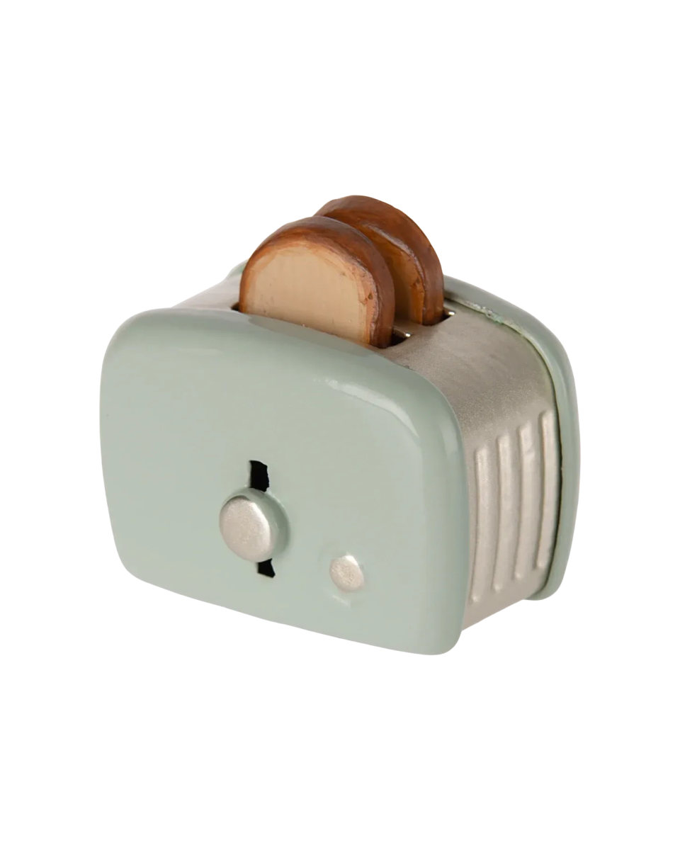 Maileg - Maileg Toaster für Puppenhaus • Minzgrün - Spielzeug - ROSA ECK Concept Store