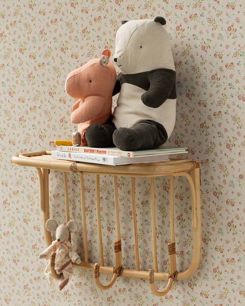 Maileg - SAFARI FRIENDS Kuscheltier | Panda - Medium - Stofftier - ROSA ECK - Stofftier, ,