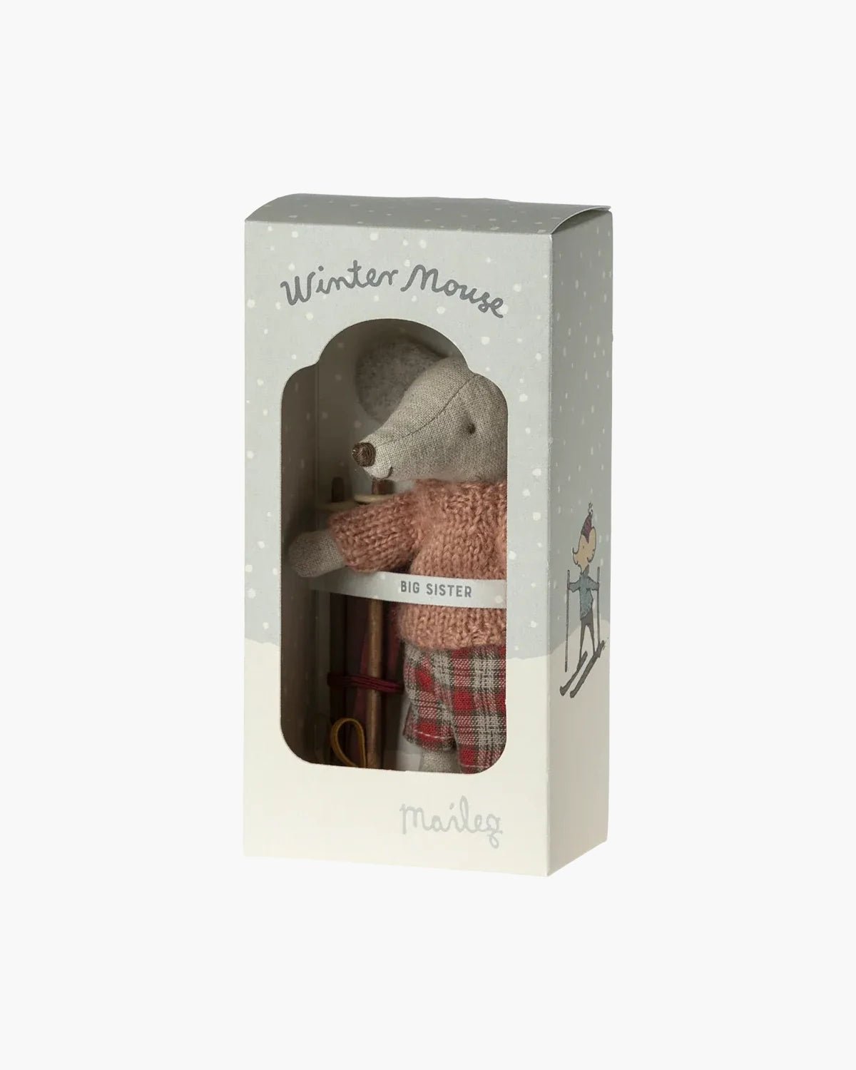 Maileg - Wintermaus mit Ski – Große Schwester - Spielzeug - ROSA ECK Concept Store
