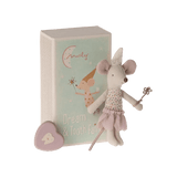 Maileg - Zahnfeenmaus - Kleine Schwester in Streichholzschachtel - Spielzeug - ROSA ECK Concept Store