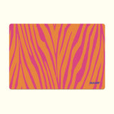 MAMF - PARLEZ - VOUS CROISSANT? Frühstücksbrettchen - ROSA ECK - Brett, Orange, Rot