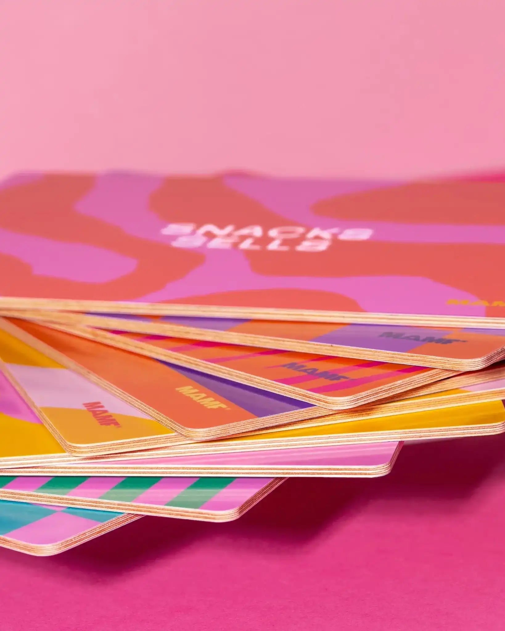MAMF - WORK STREICH BALANCE Frühstücksbrettchen - Tablett - ROSA ECK Concept Store