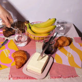 MAMF - WORK STREICH BALANCE Frühstücksbrettchen - Tablett - ROSA ECK Concept Store