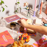 MAMF - YVES SAINT CROISSANT Frühstücksbrettchen - Tablett - ROSA ECK
