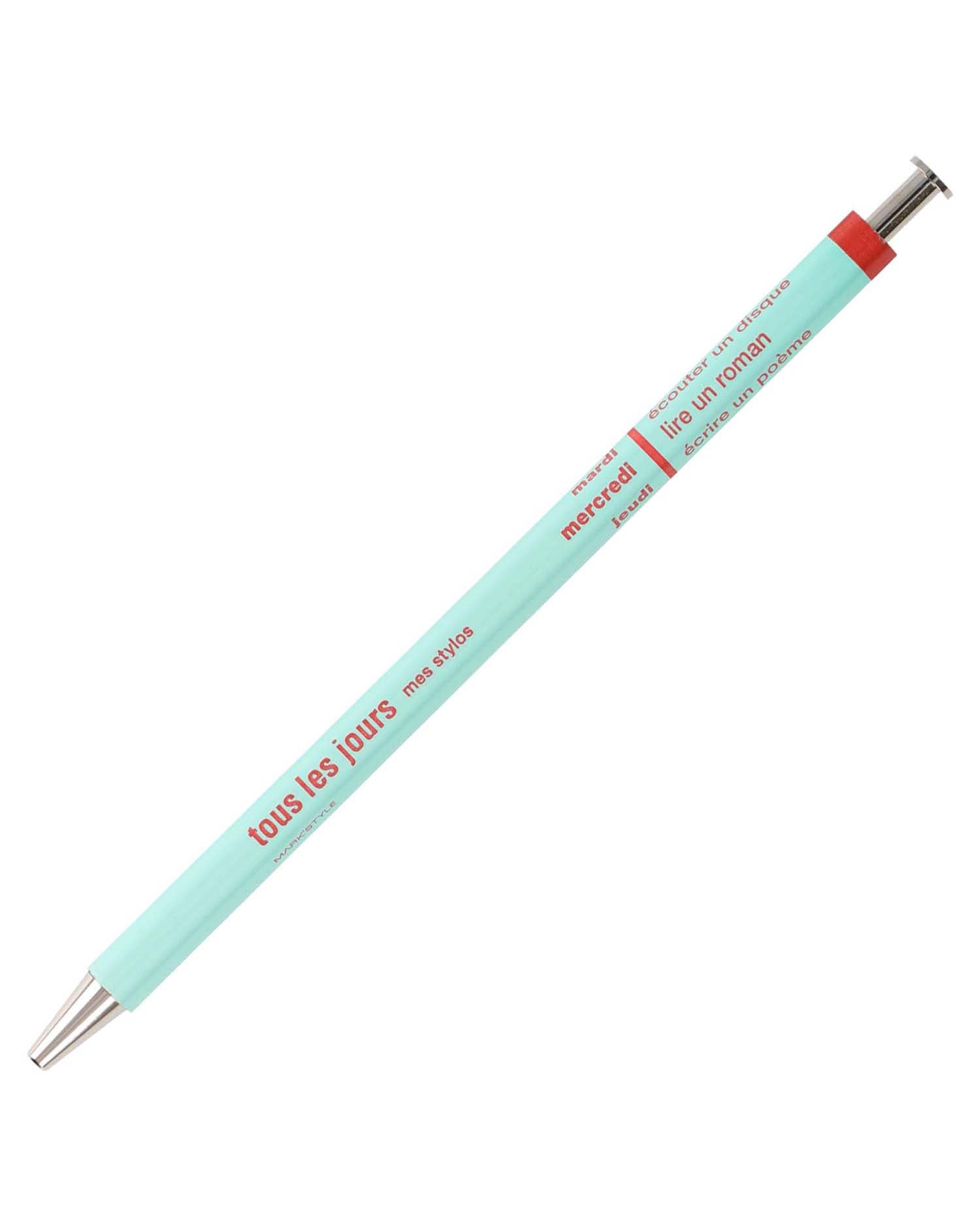 MARK'S (マークス) - DAYS Kugelschreiber | Light Mint - ROSA ECK - Grün, Minze, Stift