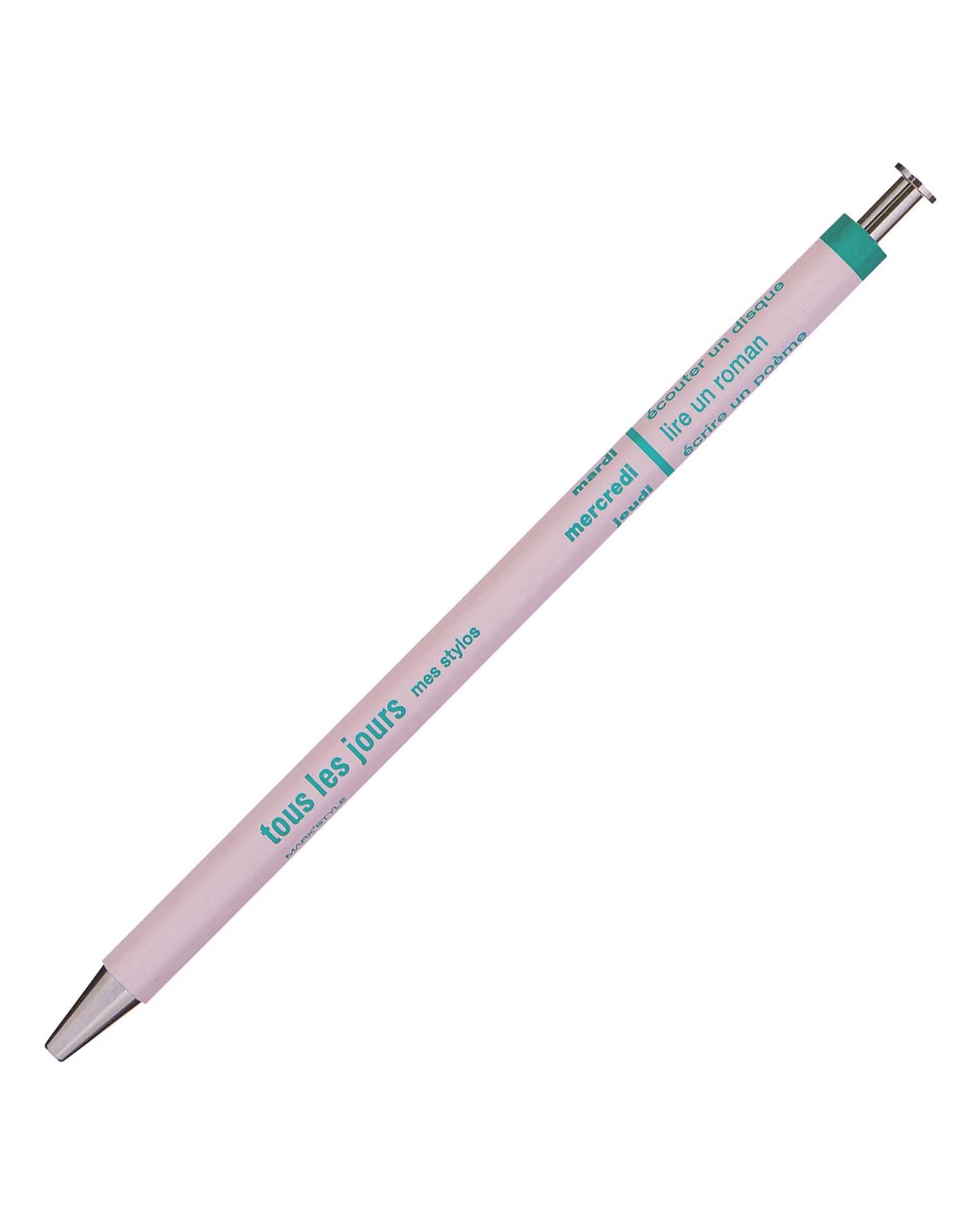 MARK'S (マークス) - DAYS Kugelschreiber | Light Pink - ROSA ECK - Pink, Rosa, Stift