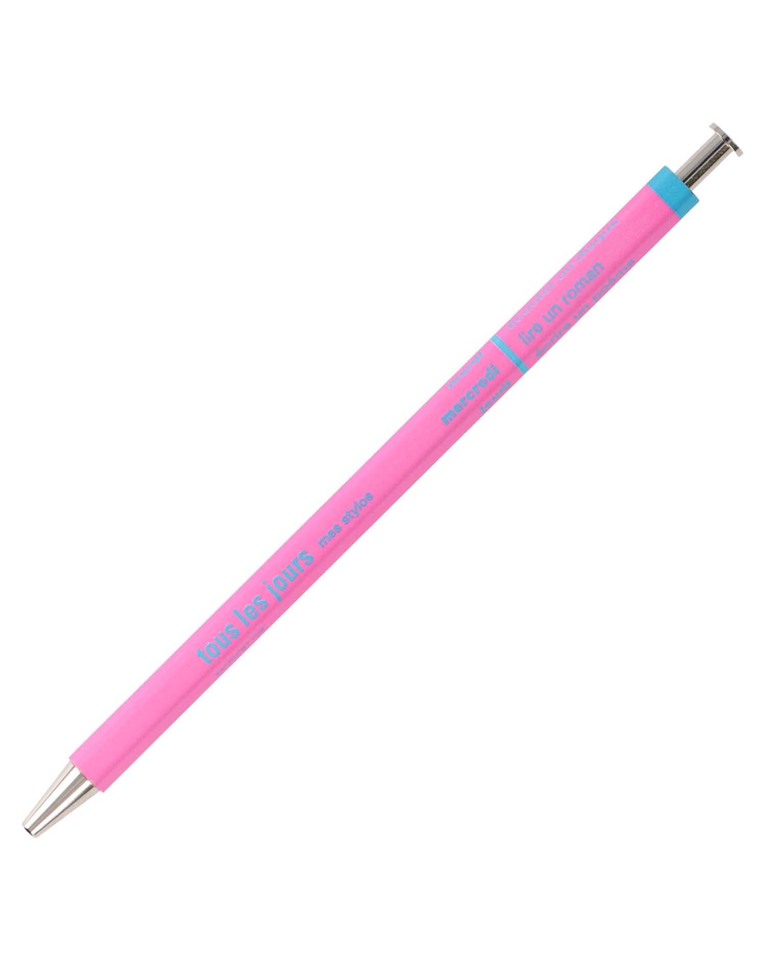 MARK'S (マークス) - DAYS Kugelschreiber | Vivid Pink - ROSA ECK - Pink, Rosa, Stift